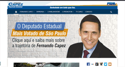 Desktop Screenshot of fernandocapez.com.br